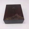 Small Wood MDF Coin Packing Box Laser Logo